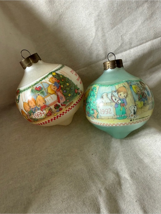 Hallmark Other - Vintage Betsey Clark Hallmark Holiday Ornaments 1992 1994